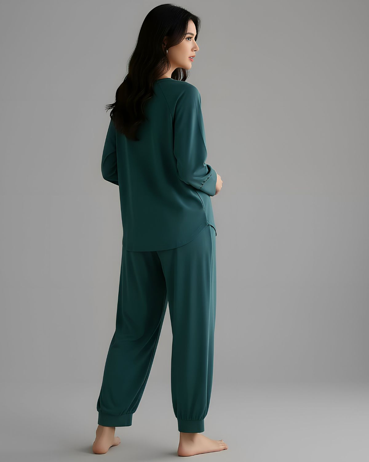 2 Pcs Women's Stitched Cotton Jersey Printed Night Suit