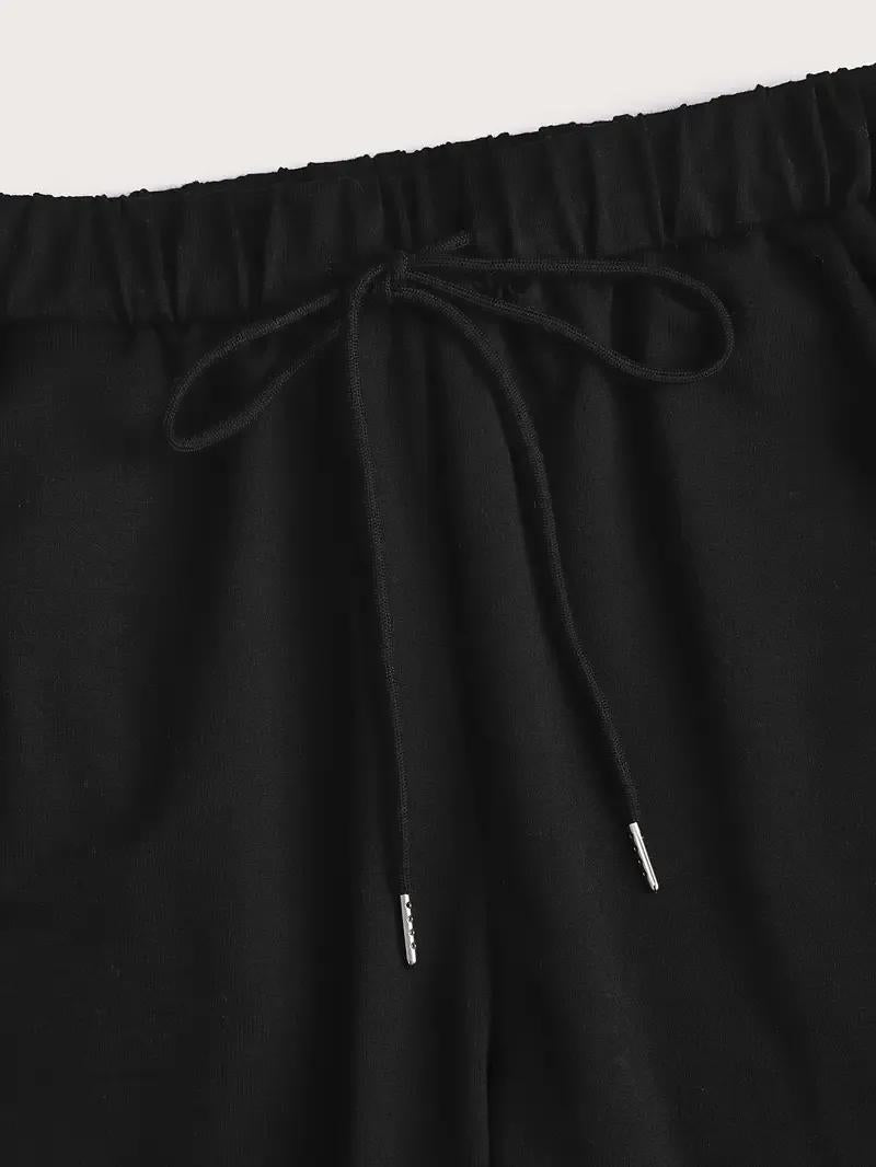 2 Pcs Women's Stitched Soft and Shining Fleece Plain Tracksuit